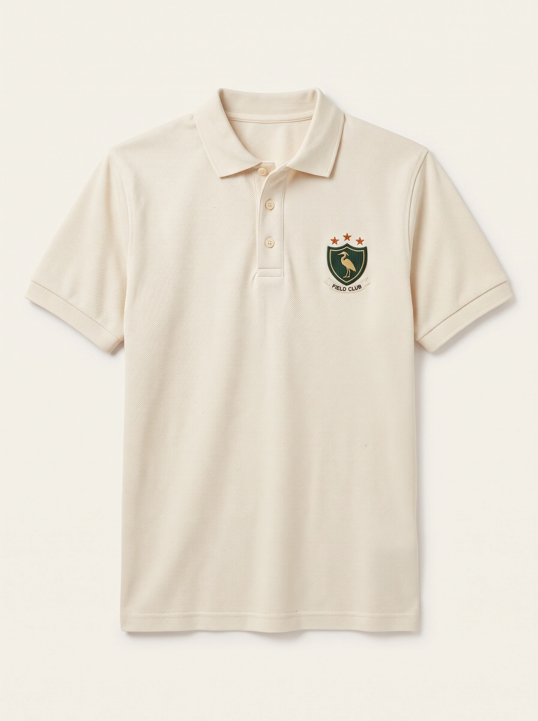 FIELD CLUB original synthetic product reference: woven emblem and ribbon text