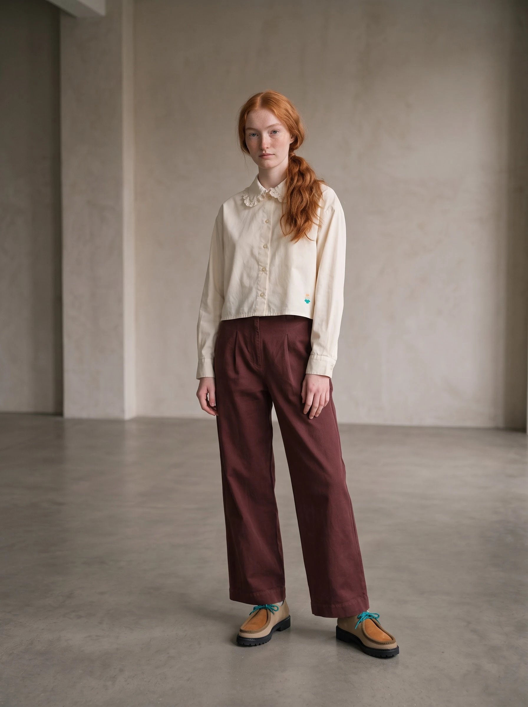 Lookbook result after the workshop background and lighting instructions